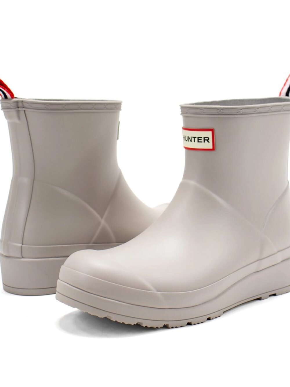 Hunter Women's PLAY Short Rain Boots in Cast. Sz: 10